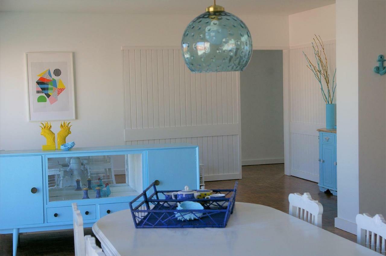 Blue Apartment Parede Beach House Exterior photo